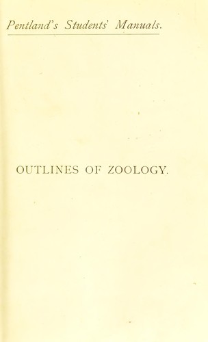 Outlines of zoology