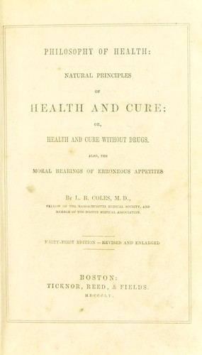 Philosophy of health
