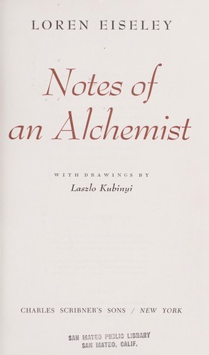 Notes of an alchemist