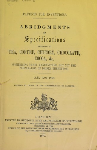 Patents for inventions