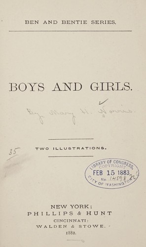 Boys and girls ...