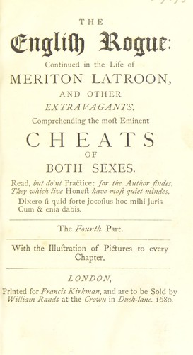 The English rogue