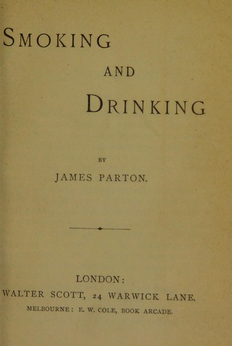 Smoking and drinking