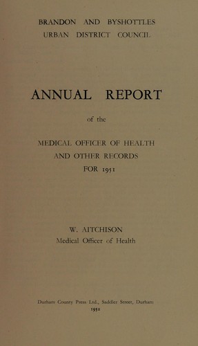 [Report 1951]