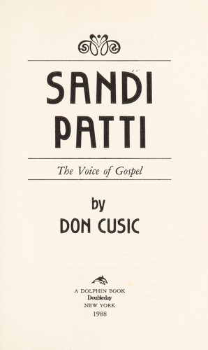 Sandi Patti