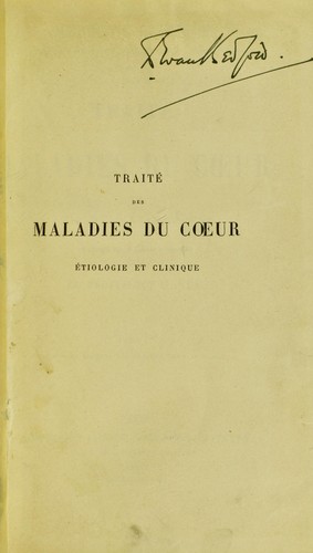 Trait©♭ des maladies du coeur