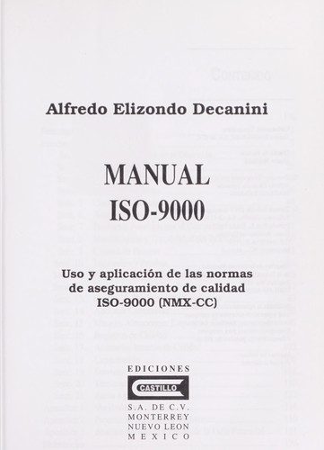 Manual ISO-9000