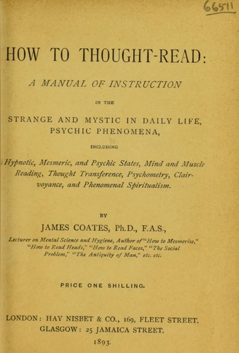 How to thought-read
