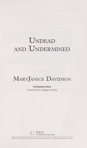 Undead and undermined
