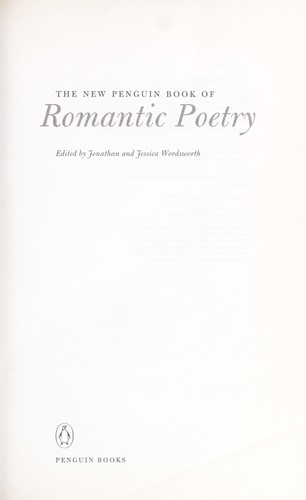 The new Penguin book of romantic poetry