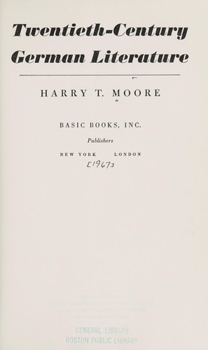 Twentieth-century German literature