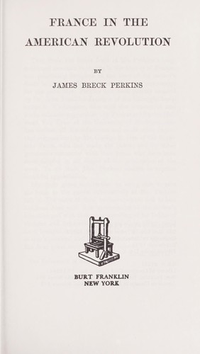 France in the American revolution. --