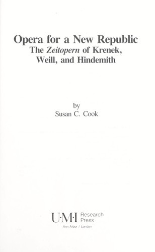 Opera for a new republic