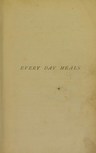 Every day meals