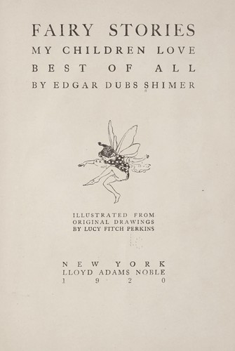 Fairy stories my children love best of all