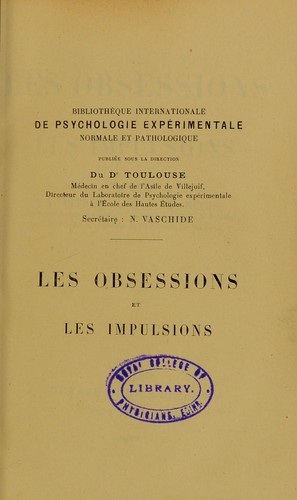 Les obsessions et les impulsions