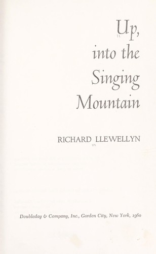 Up, into the singing mountain