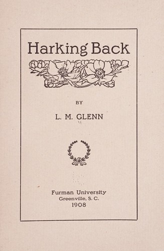 Harking back