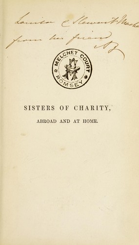 Sisters of Charity, Catholic and Protestant, abroad and at home