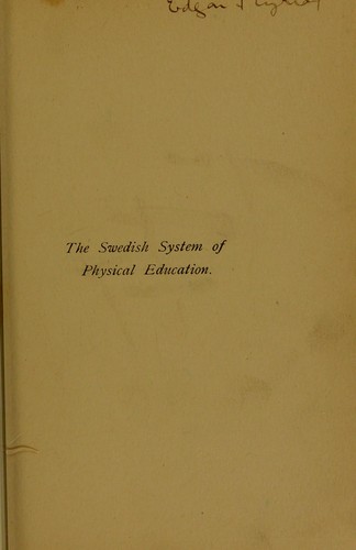The Swedish system of physical education