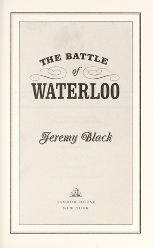 The Battle of Waterloo