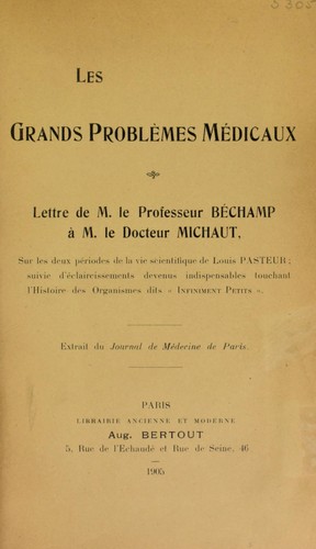 Les grands probl©·mes m©♭dicaux