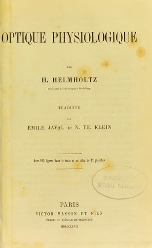 Optique physiologique