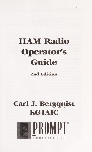 Ham radio operator's guide