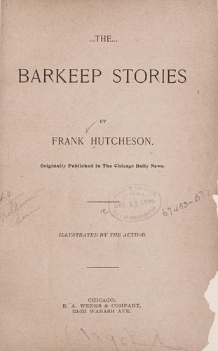 The barkeep stories