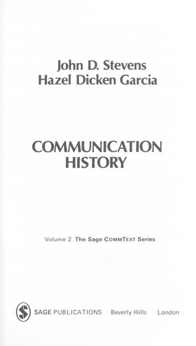Communication history