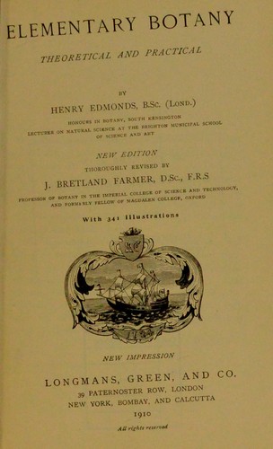 Elementary botany