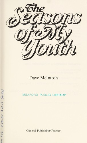 The seasons of my youth
