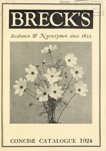Concise catalogue 1924