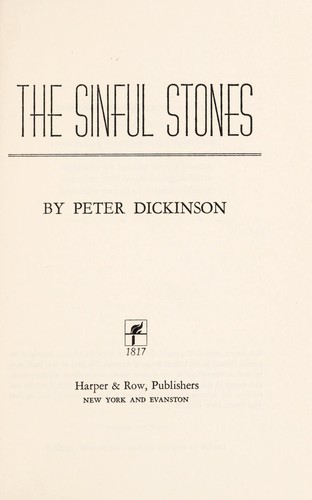 The sinful stones