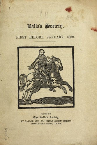 First report, January, 1869