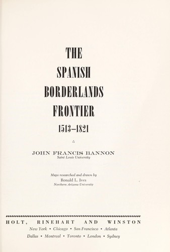 Spanish Borderlands Frontier