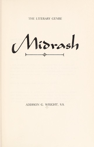 The literary genre midrash