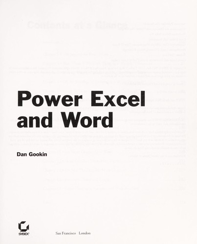 Power Excel and Word