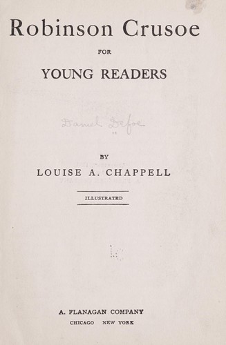 Robinson Crusoe for young readers