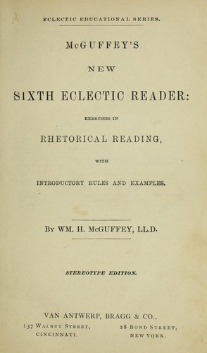 McGuffey's new sixth eclectic reader
