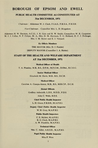 [Report 1971]