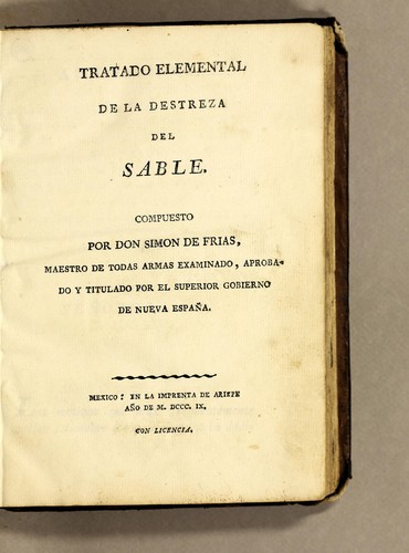 Tratado elemental de la destreza del sable