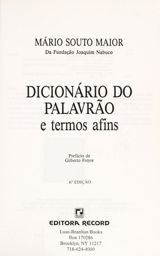 Diciona rio do palavra o e termos afins