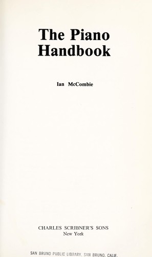 The piano handbook