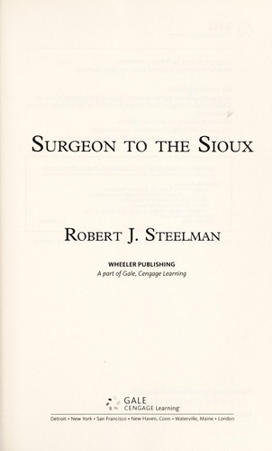Surgeon to the Sioux