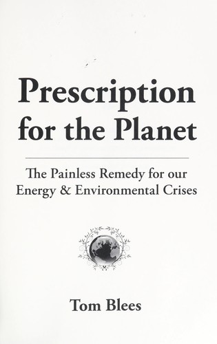 Prescription for the planet