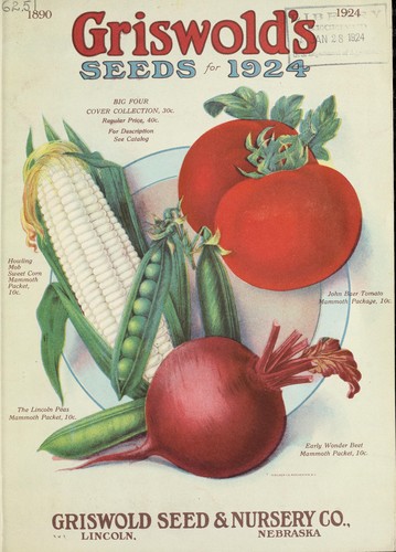 Griswold's seeds for 1924