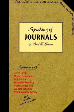 Speaking of journals