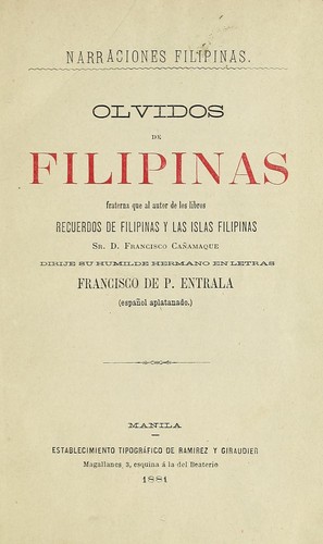 Olvidos de Filipinas