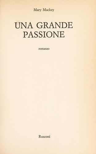 Una grande passione